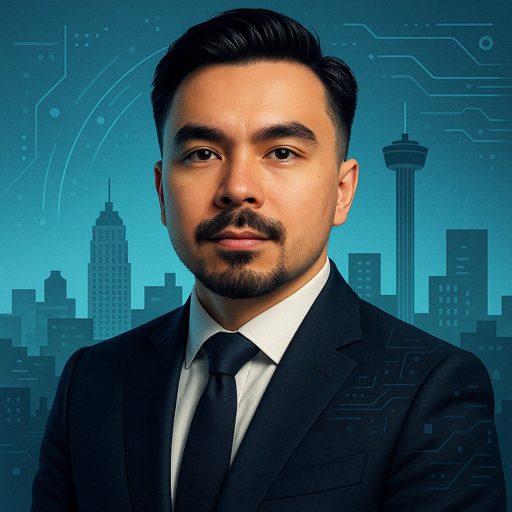 Portrait of Matthew Moncada, Founder of M. Moncada Studios