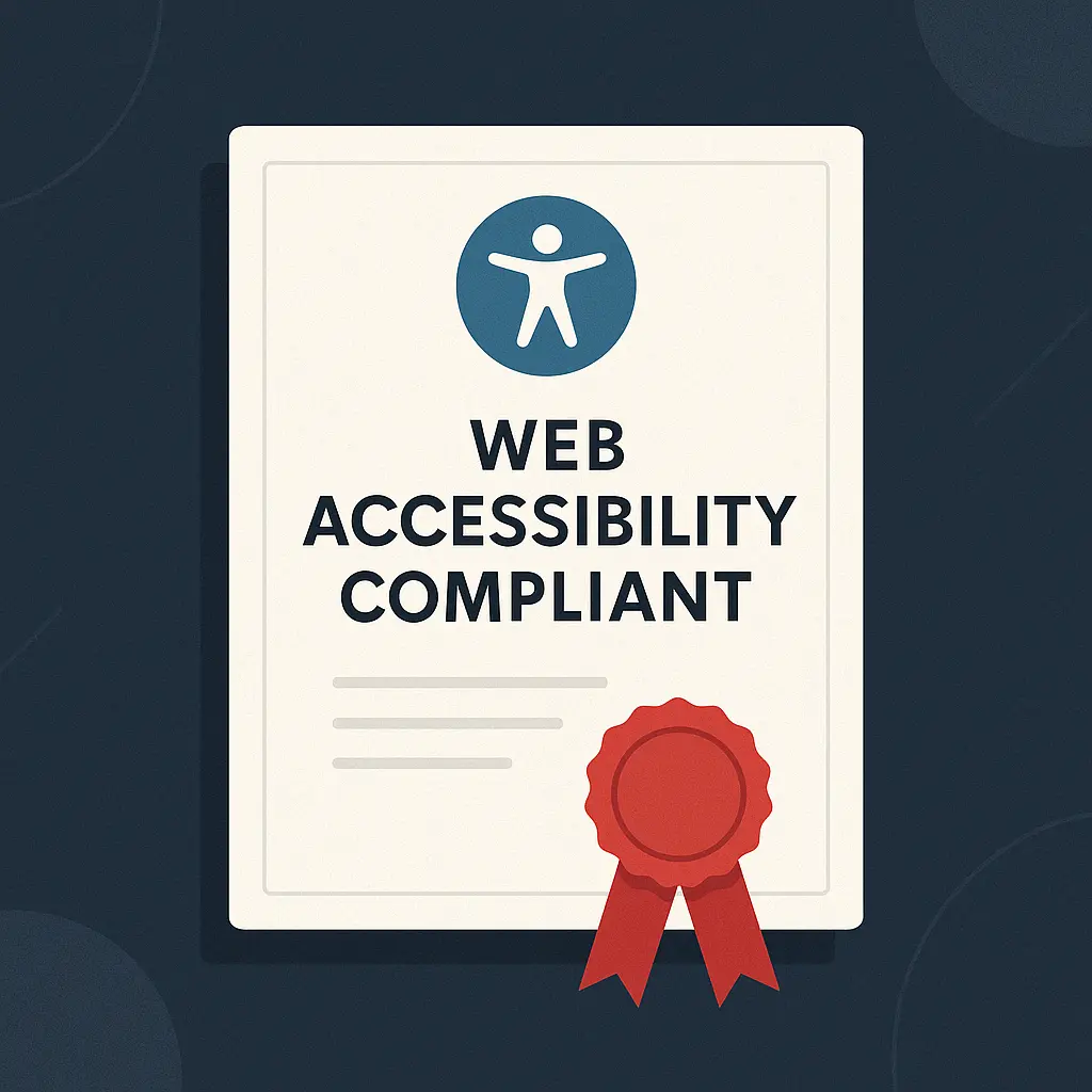 ADA Accessibility Compliant Certification
